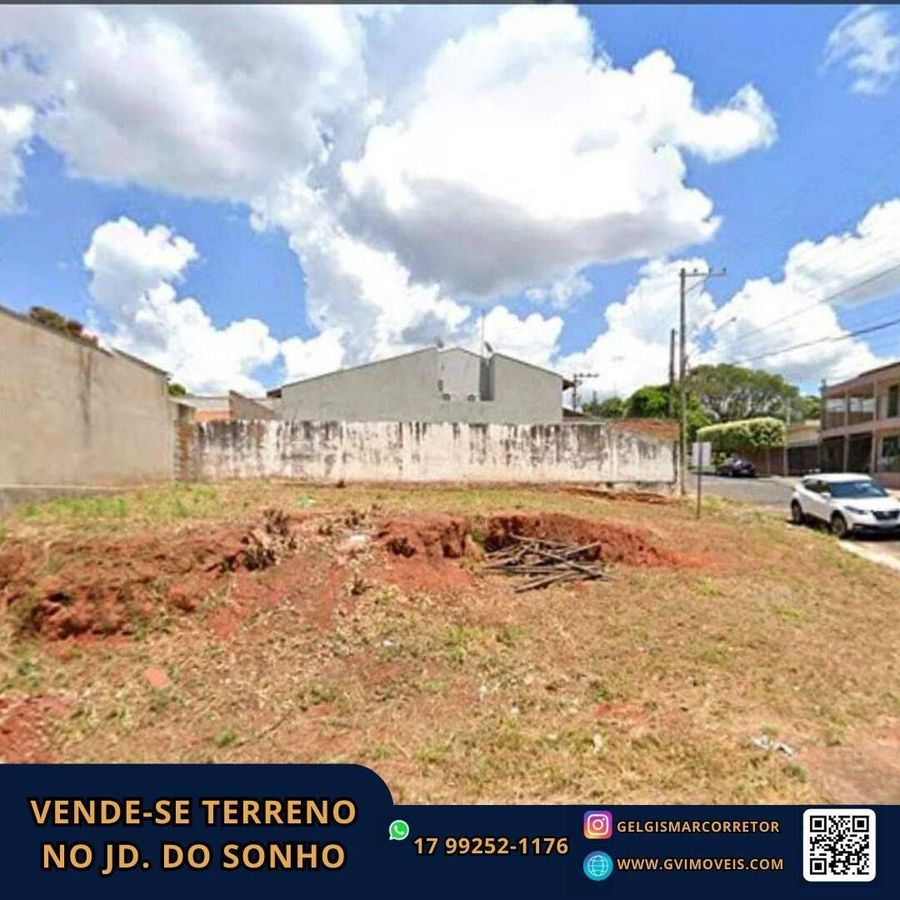 🏡 VENDE-SE TERRENO NO JARDIM DO SONHO - BEBEDOURO - SP 🏡 - Lote/Terreno em Jardim do Sonho, Bebedouro - à venda - Gelgismar Vieira