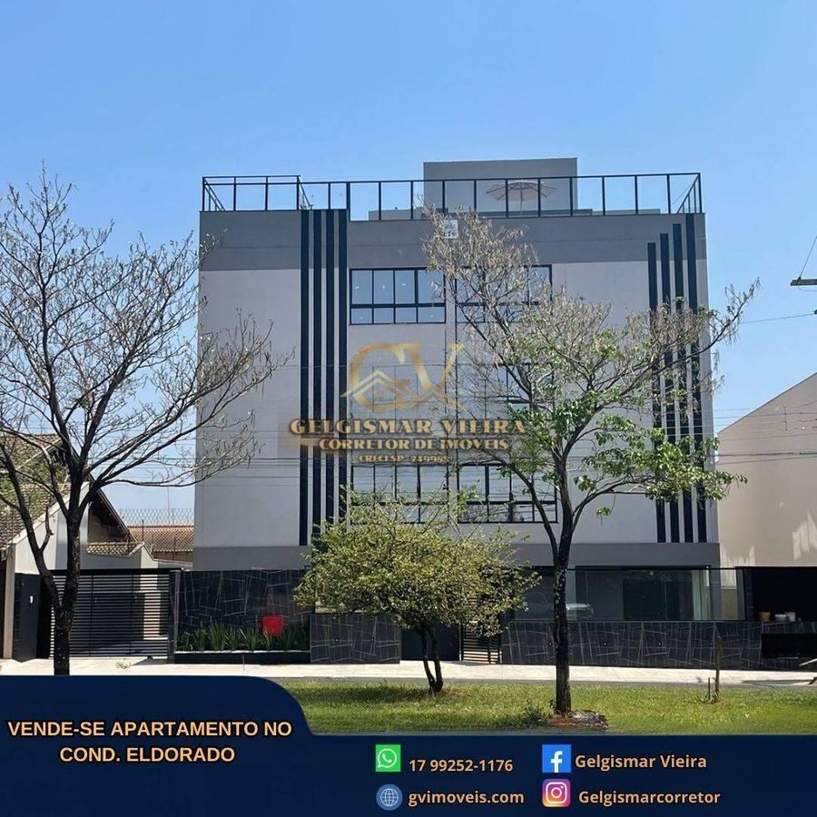 🏡 VENDE-SE APARTAMENTO COND. ELDORADO - BEBEDOURO - SP 🏡 - Apartamento em Parque Residencial Eldorado, Bebedouro - à venda - Gelgismar Vieira