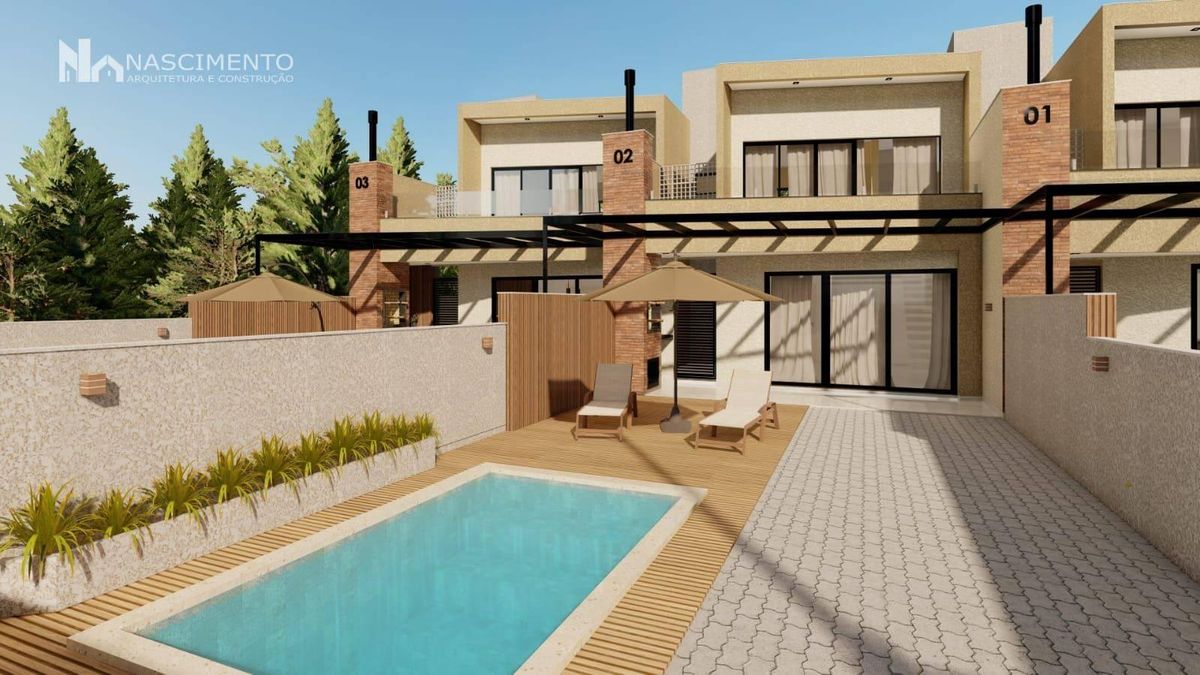 Sobrado com 3 dormitórios à venda, 157 m² por R$ 825.000,00 - Mariluz - Itapoá/SC - Sobrado em Mariluz, Itapoá - à venda - Nossa Praia Imóveis