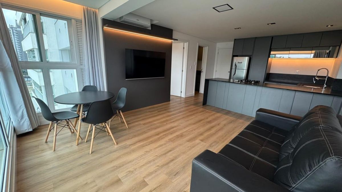 Apartamento para locação Mobiliado, com 2 quartos ( sendo 2 suítes), 1 vaga de garagem,Riviera Concept, no bairro Praia Brava, Itajaí-SC - Apartamento em Fazendinha, Itajaí - para locação - I3 CORRETORES ASSOCIADOS S/S