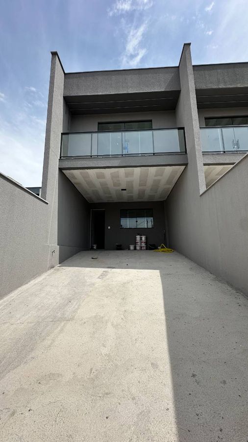 Linda Casa Geminada 3 Quartos com Suíte e Jardim de Inverno no Vila Verde em Betim - Casa Geminada em Vila Verde, Betim - à venda - Via M Empreendimentos Imobiliários Ltda