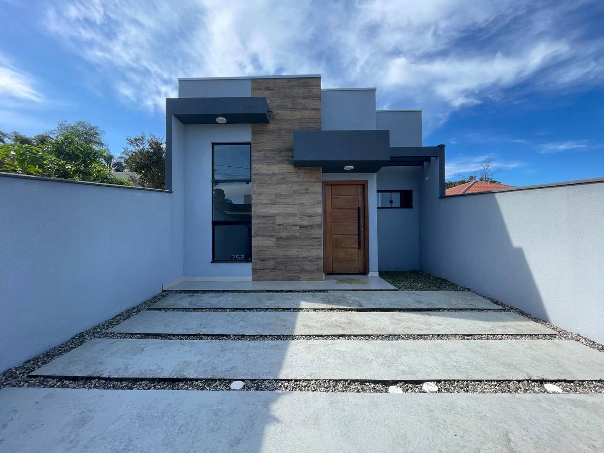 Casa Com 89,99 m², 03 Quartos (Sendo 01 Suíte), No Pontal Do Norte - Casa em Pontal do Norte, Itapoá - à venda - Imobiliaria Patricia Claudino