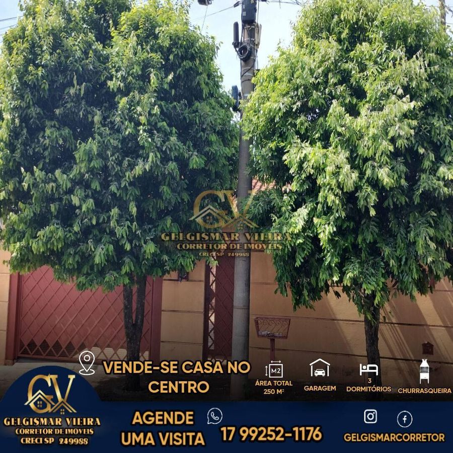 🏡 VENDE-SE CASA NO CENTRO - BEBEDOURO -SP 🏡 - Casa em Jardim Paraíso, Bebedouro - à venda - Gelgismar Vieira