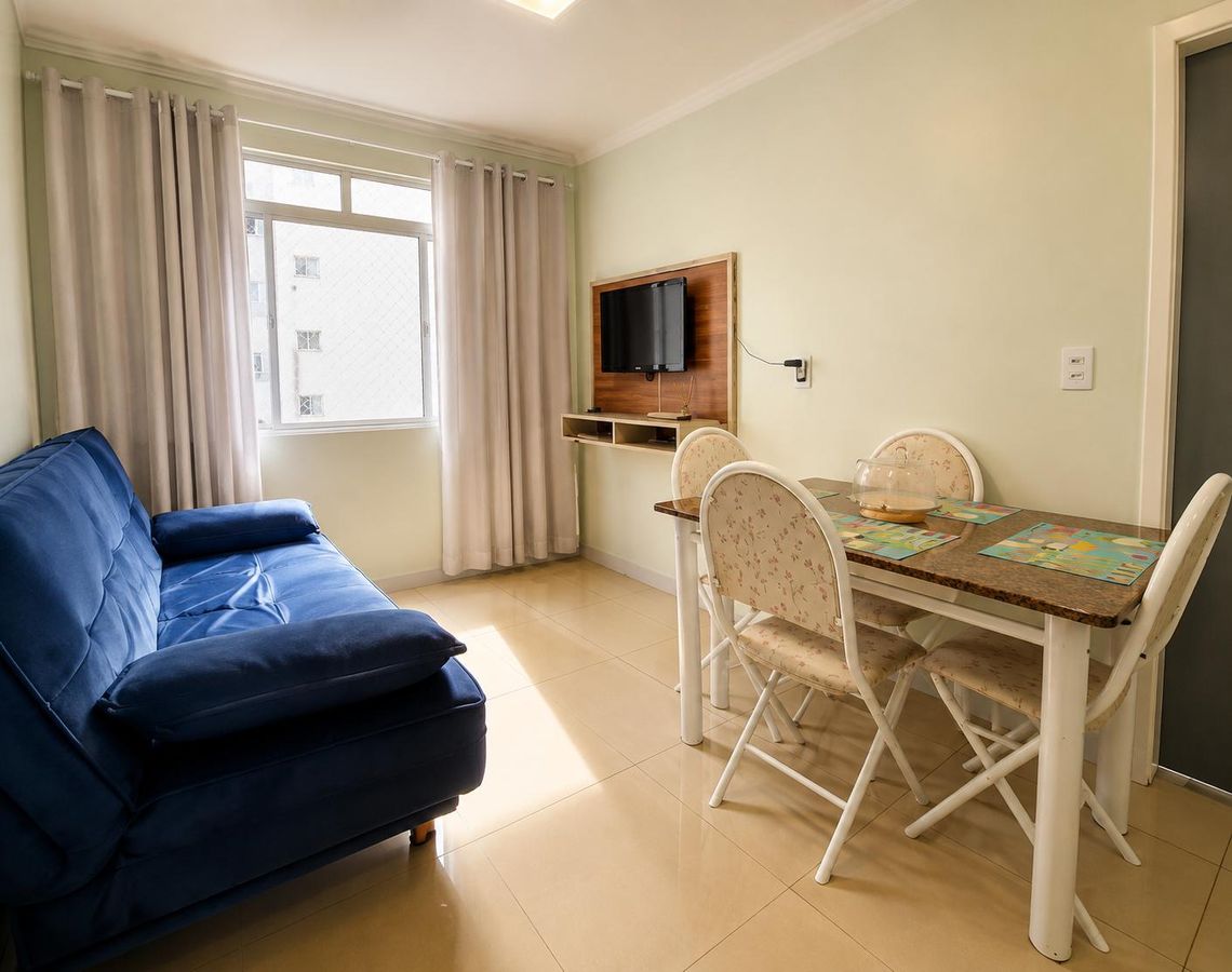 APARTAMENTO 1 DORMITÓRIO, MOBILIADO COM VAGA ROTATIVA A VENDA NO BAIRRO PIONEIROS EM BALNEÁRIO CAMBORIÚ - Apartamento em Pioneiros, Balneário Camboriú - à venda - CRISTINA DA SPEROTTO IMOBILIÁRIA LTDA