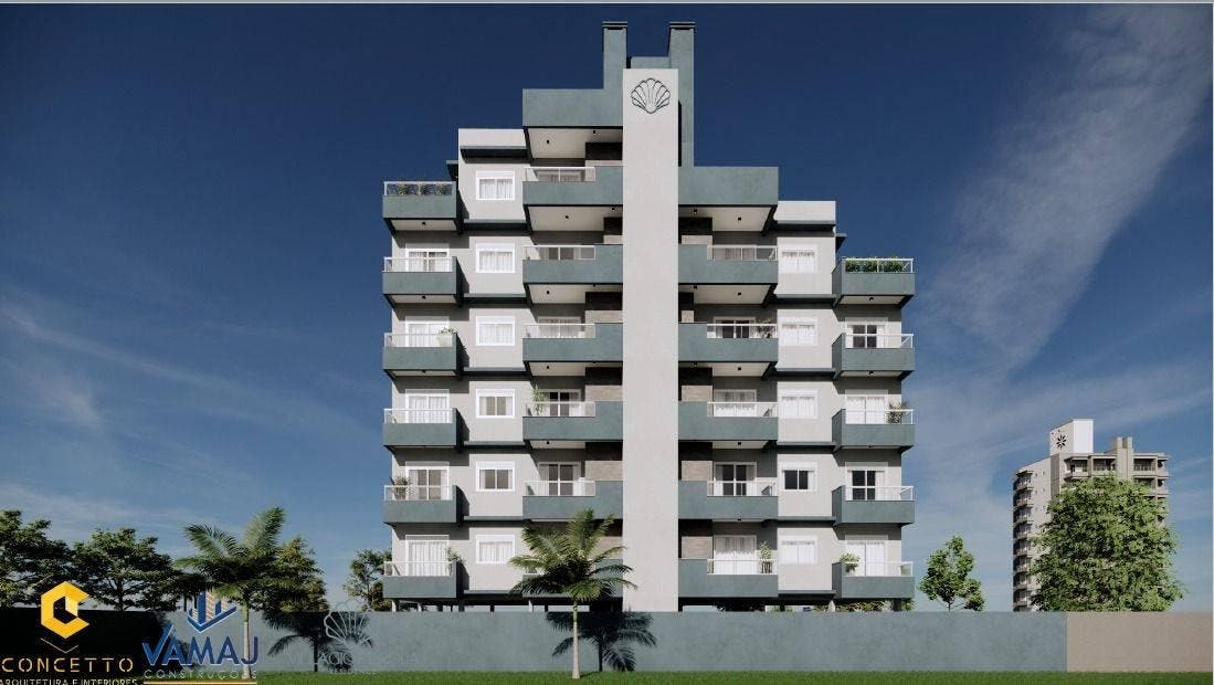 Lançamento Residencial Villaggio Pérola, apartamento apenas 390 metros do mar em Itapoá/SC. - Apartamento em Itapema do Norte, Itapoá - à venda - Itapoá Imóveis Ltda