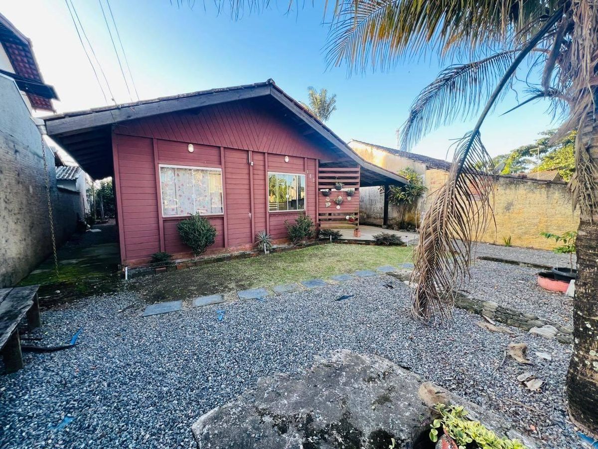 Casa com 3 dormitórios à venda, 110 m² por R$ 460.000,00 - Princesa do Mar - Itapoá/SC - Casa em Princesa do Mar, Itapoá - à venda - Nossa Praia Imóveis
