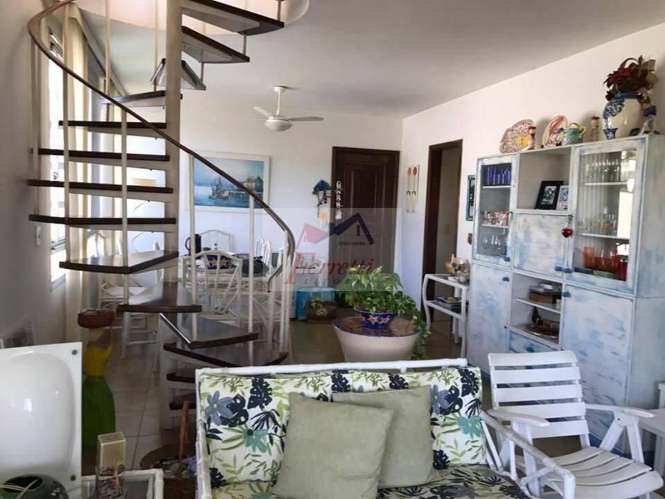 Apartamento cobertura com 3 dormitórios à venda no bairro Enseada- Guarujá/SP