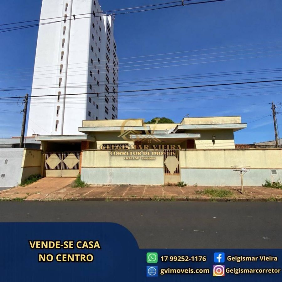🏡 VENDE-SE CASA NO CENTRO - BEBEDOURO - SP 🏡 - Casa em Centro, Bebedouro - à venda - Gelgismar Vieira