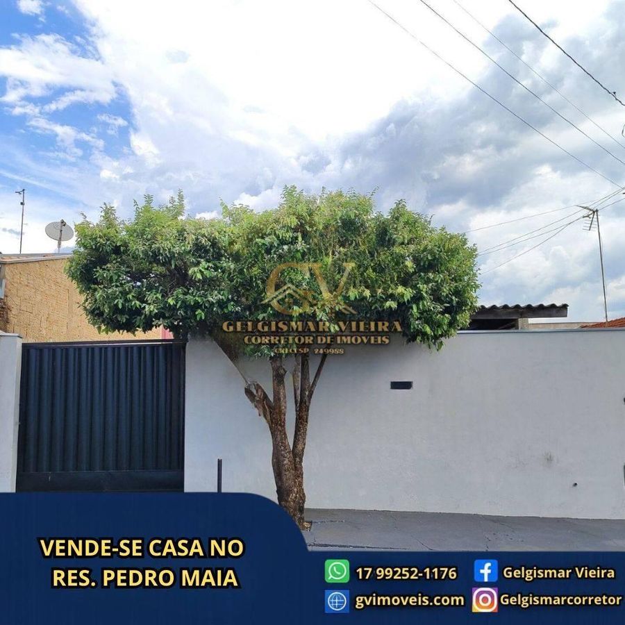🏡 VENDE-SE CASA NO RES. PEDRO MAIA - BEBEDOURO - SP 🏡 - Casa em Residencial Pedro Maia, Bebedouro - à venda - Gelgismar Vieira