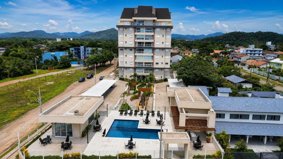 Apartamento com 3 dormitórios à venda, 104 m² por R$ 1.400.000,00 - Princesa do Mar - Itapoá/SC - Apartamento em Mariluz, Itapoá - à venda - Nossa Praia Imóveis