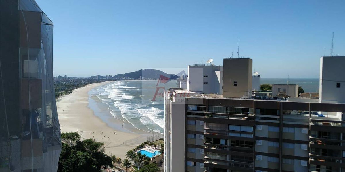 Apartamento com 3 dormitórios à venda, com vista  eterna para as praias Pitangueiras  e Enseada  Guarujá/SP
