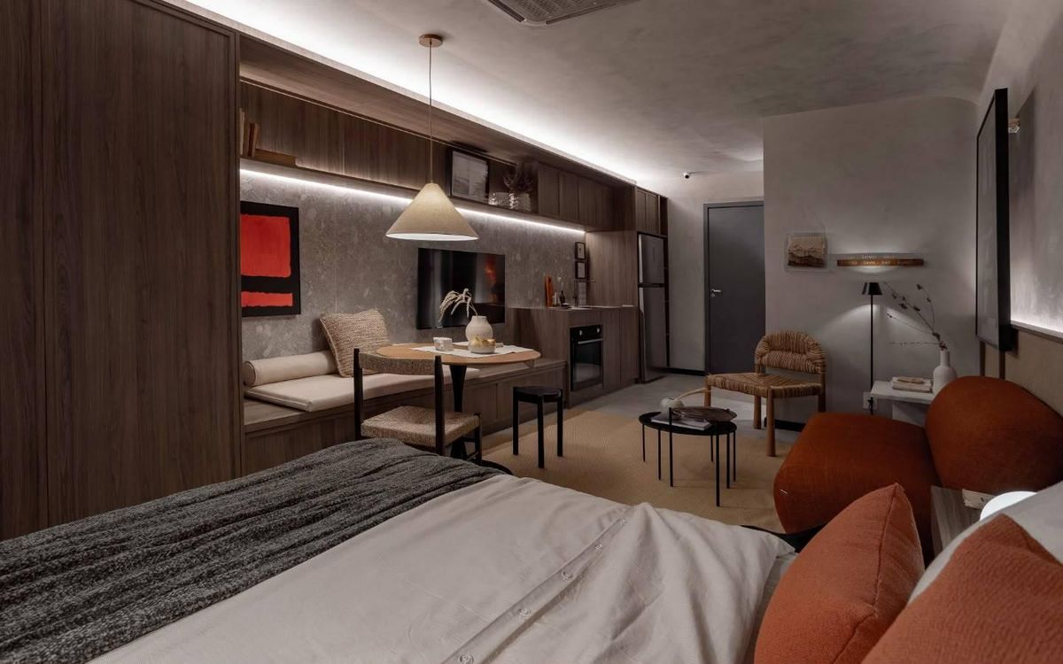 Porto Maravilha! À venda Studio em condomínio com infra estrutura e um Roftop com vista panorâmica 360* - Flat/Loft/Estúdio em Santo Cristo, Rio de Janeiro - à venda - MIGUEZ IMOBILIÁRIA