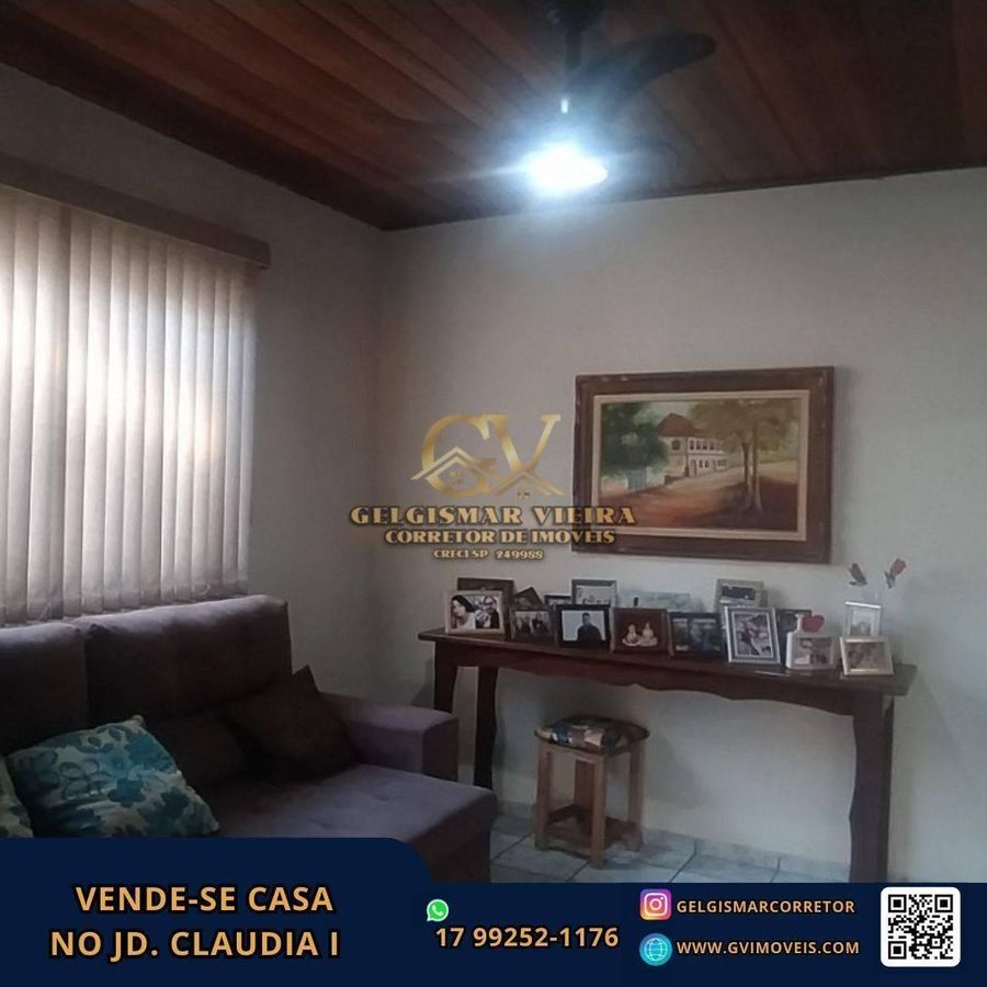 🏡 VENDE-SE CASA NO JD. CLAUDIA I - BEBEDOURO - SP 🏡 - Casa em Jardim Claudia I, Bebedouro - à venda - Gelgismar Vieira