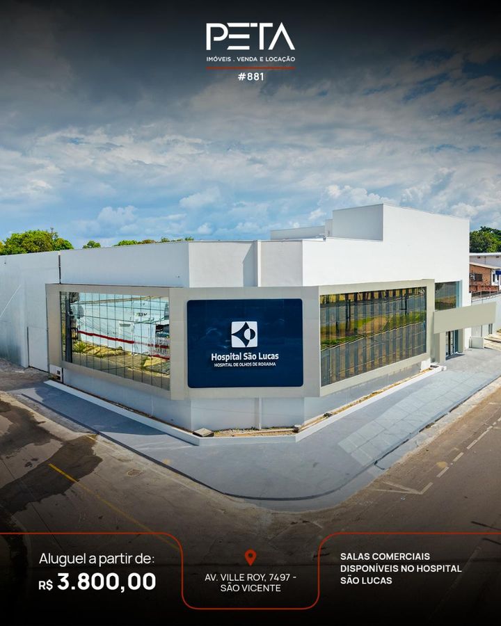 Salas Comerciais no Hospital São Lucas