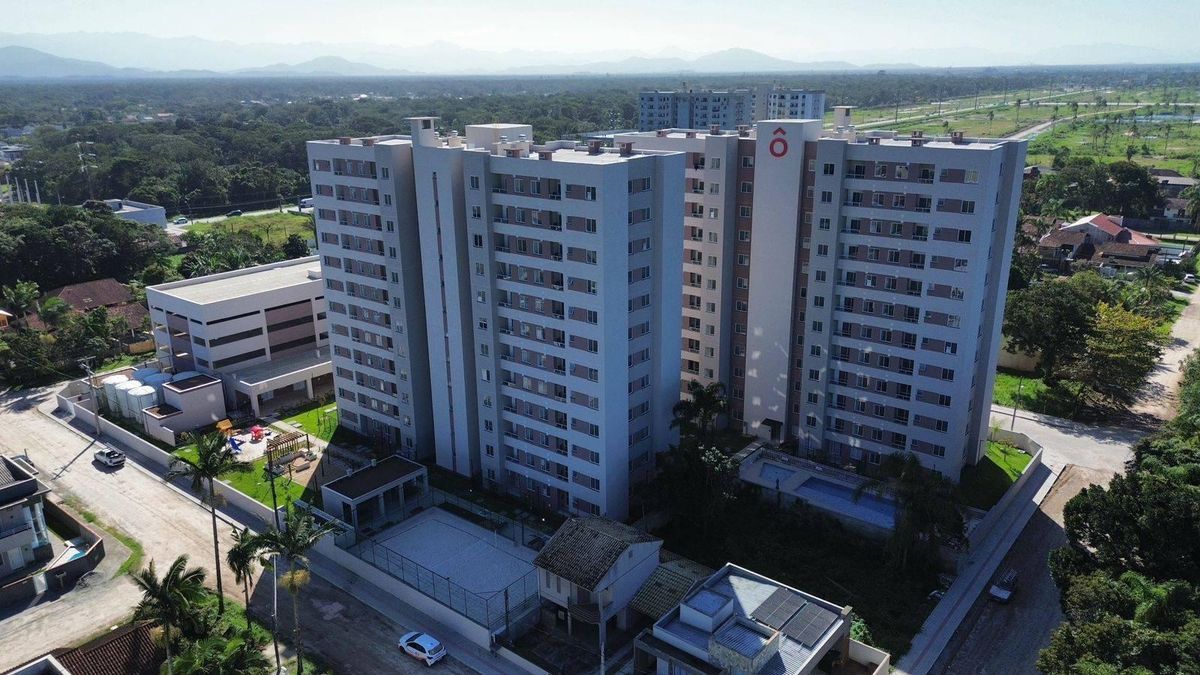 Apartamento com 2 dormitórios à venda, 62 m² por R$ 470.000,00 - Itapoá - Itapoá/SC - Apartamento em Itapoá, Itapoá - à venda - Nossa Praia Imóveis