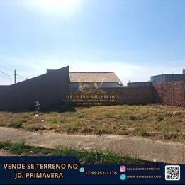 🏡 VENDE-SE TERRENO NO JD. PRIMAVERA - BEBEDOURO - SP 🏡 - Lote/Terreno em Jardim Menino Deus II, Bebedouro - à venda - Gelgismar Vieira
