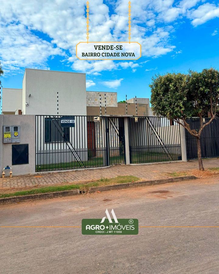#164 Imóvel a Venda- Lucas do Rio Verde - Casa em Cidade Nova, Lucas do Rio Verde - à venda - AGRO+IMÓVEIS NEGÓCIOS IMOBILIÁRIOS LTDA