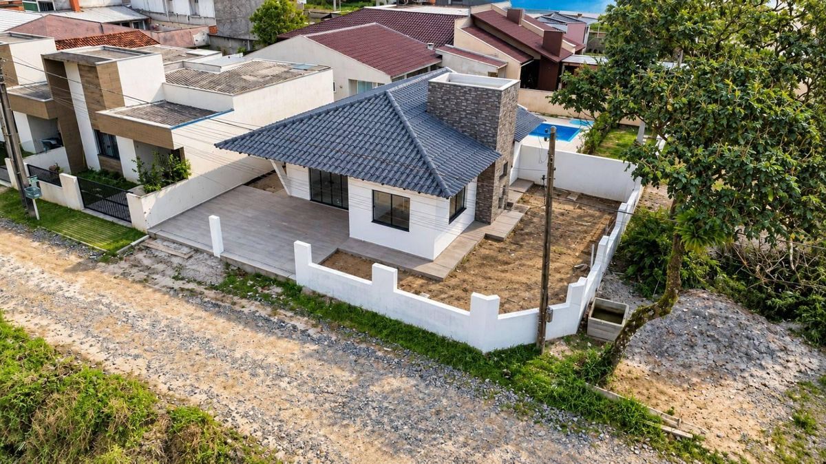 Casa com 2 dormitórios à venda, 67 m² por R$ 480.000,00 - Cambijú - Itapoá/SC - Casa em Cambiju, Itapoá - à venda - Nossa Praia Imóveis