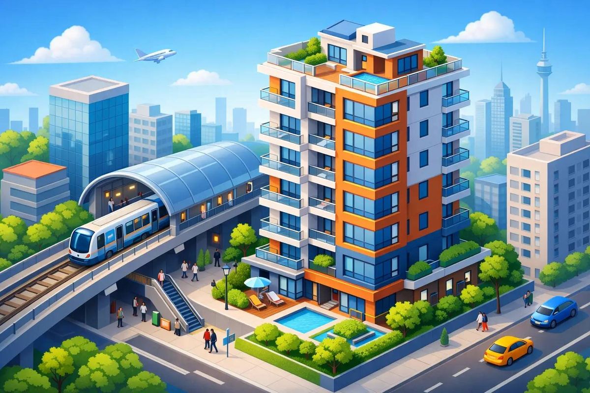 Quanto custa apartamento perto do metrô em SP?