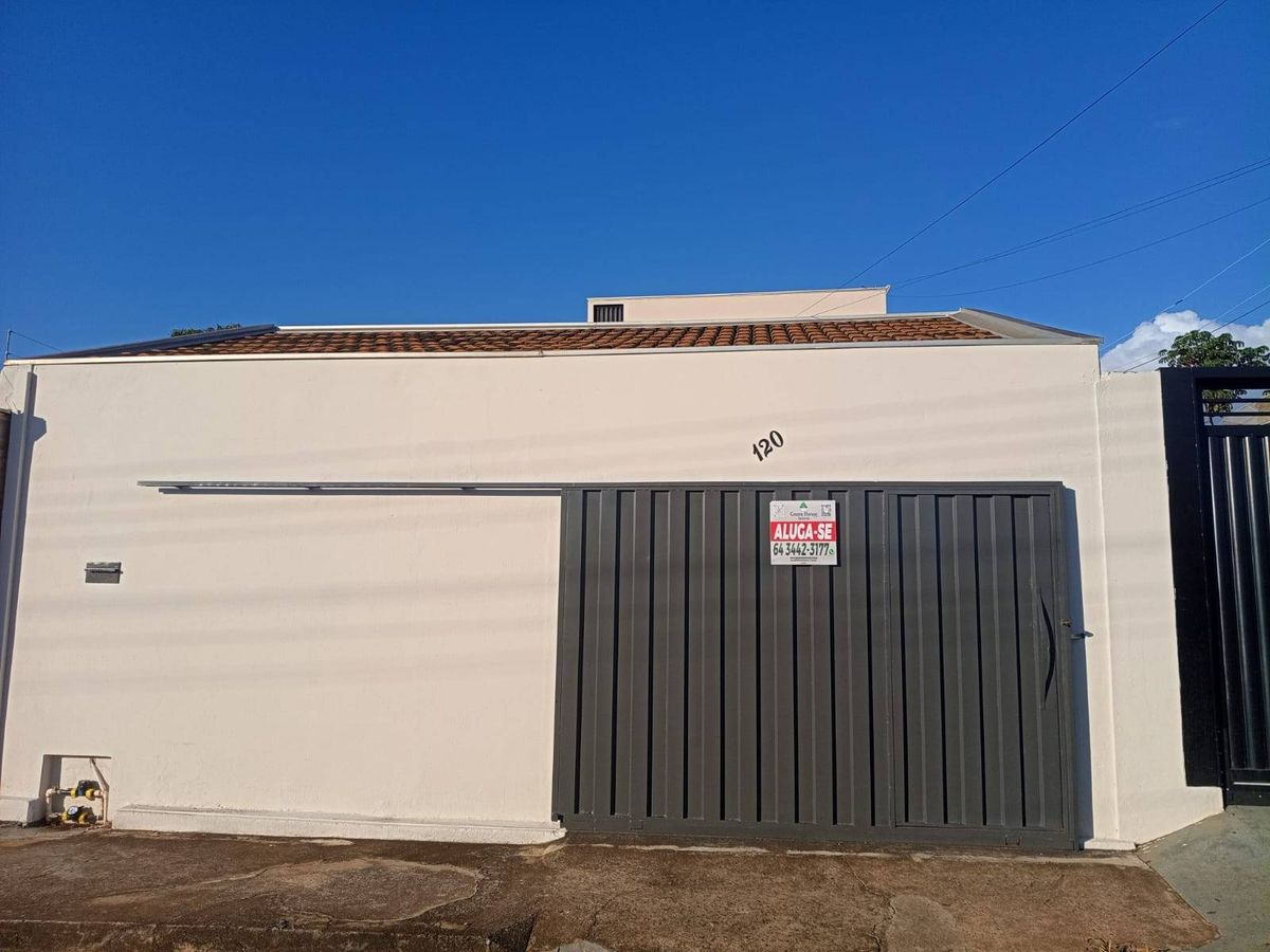casa com 2 quartos - Casa em Loteamento Vale do Sol, Catalão - para locação - Green House Imóveis