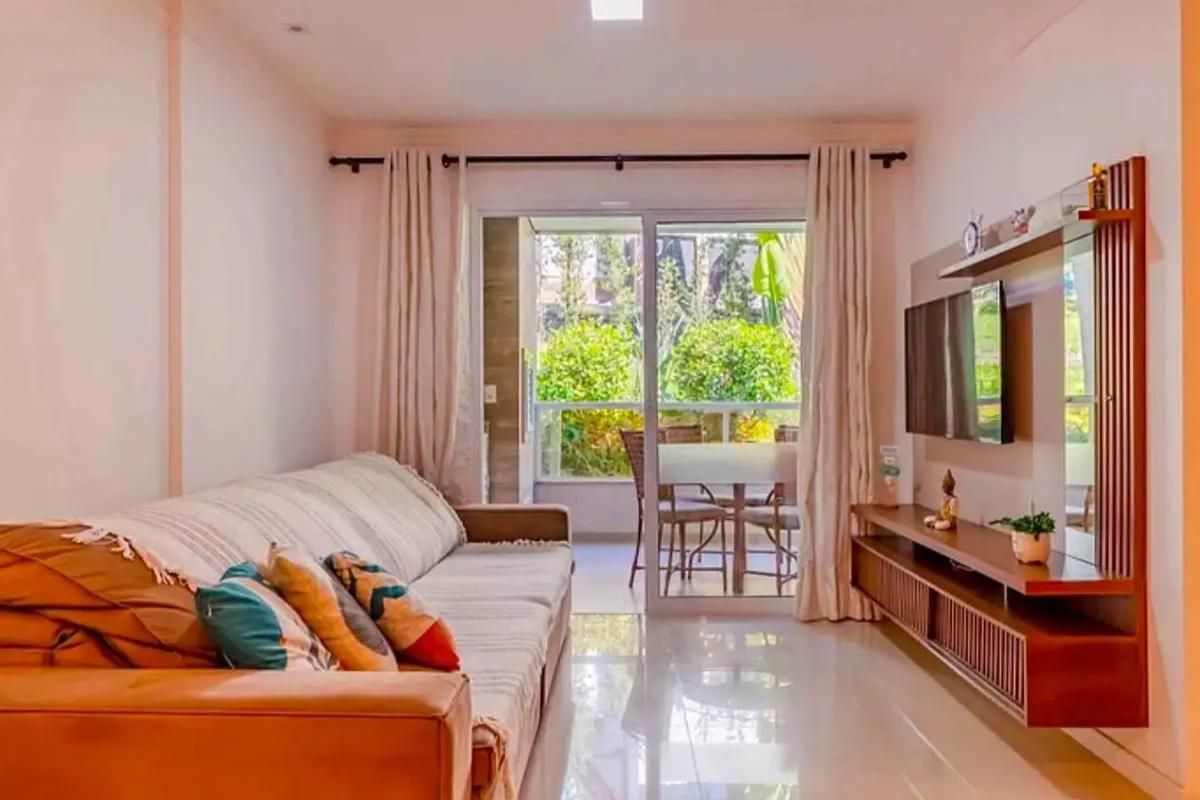 APARTAMENTO MOBILIADO COM 3 DORMITÓRIOS A 250M DO MAR DE BOMBINHAS - Apartamento em Centro, Bombinhas - à venda - Imobiliária KS