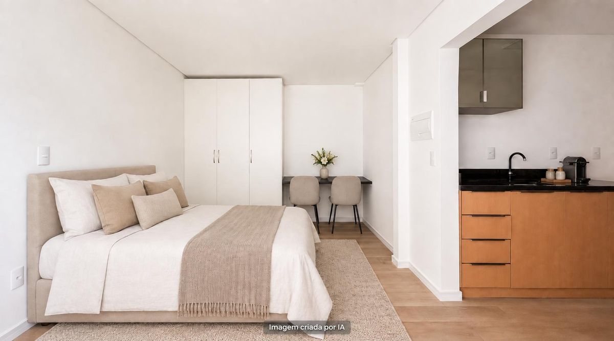 Apartamento com 1 Dormitório no Bairro Victor Konder! - Apartamento em Victor Konder, Blumenau - para locação - CONCEITO IMOBILIARIA LTDA