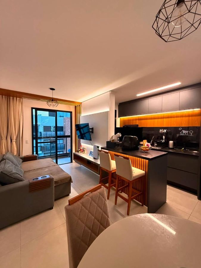 Apartamento Porteira Fechada com Vista para o Mar no Vivendas Home Club – Areias | São José/SC
