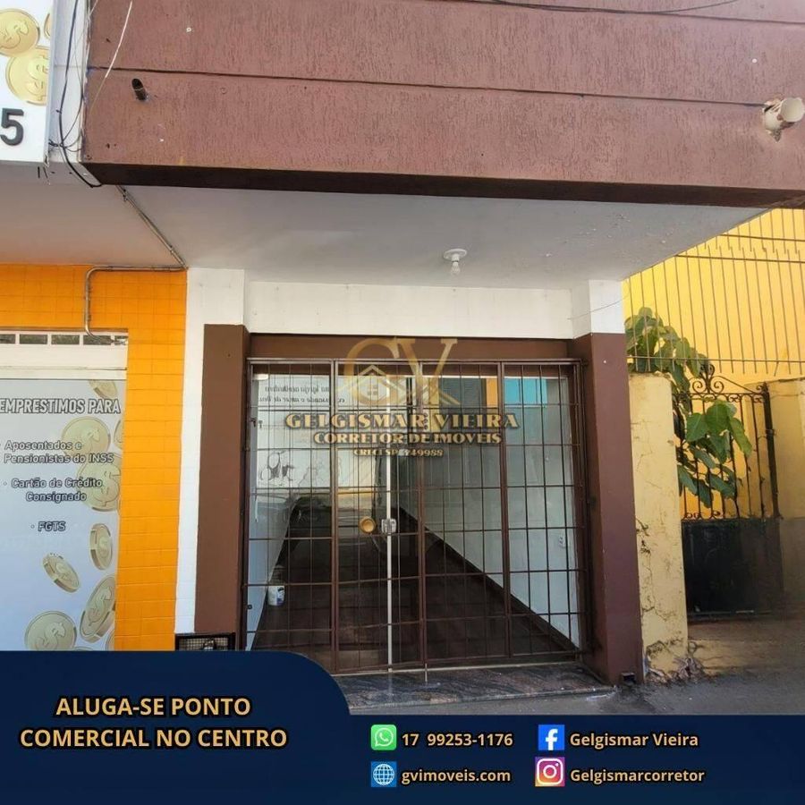 🏡 ALUGA-SE PONTO COMERCIAL NO CENTRO – BEBEDOURO - SP 🏡 - Residencial e Comercial em Centro, Bebedouro - para locação - Gelgismar Vieira
