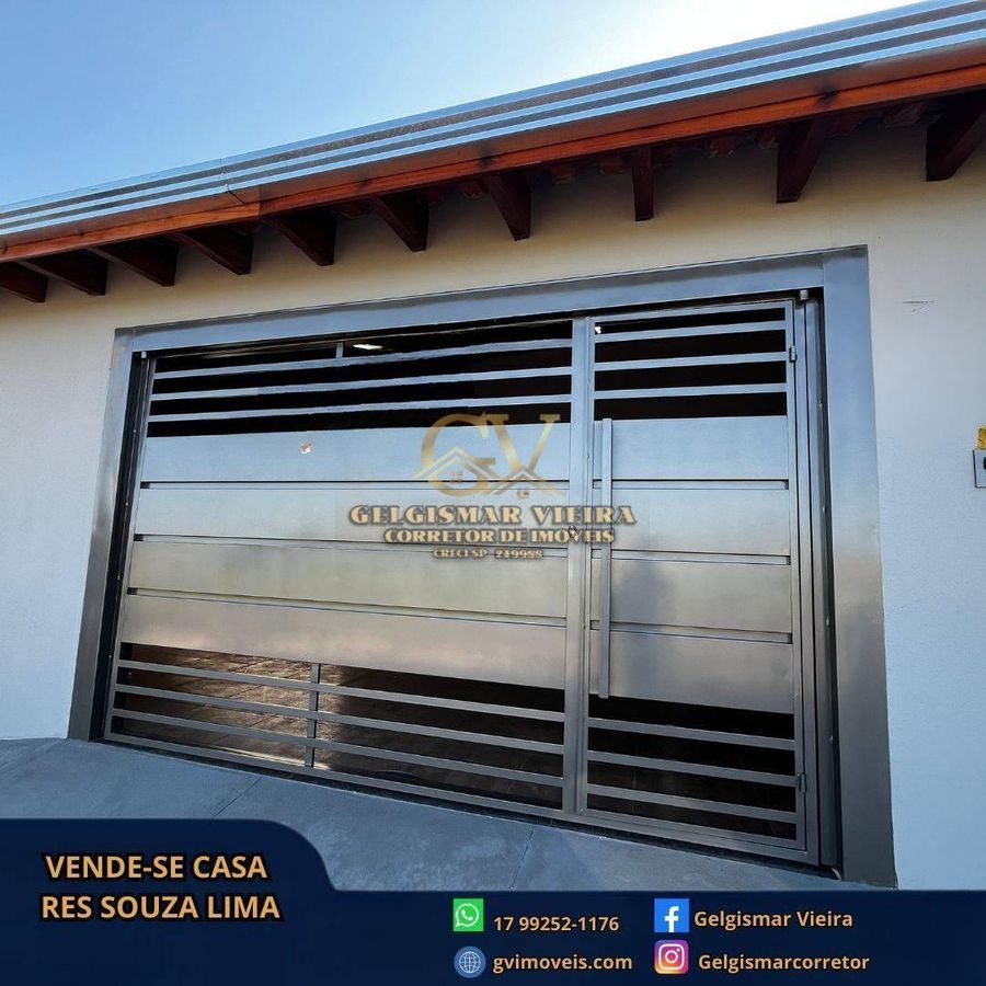 🏡 VENDE-SE CASA NO RES. SOUZA LIMA - BEBEDOURO - SP 🏡 - Casa em Residencial Bebedouro, Bebedouro - à venda - Gelgismar Vieira