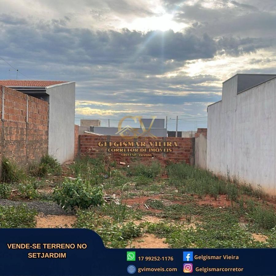 🏡 VENDE-SE TERRENO SETJARDIM - BEBEDOURO - SP 🏡 - Lote/Terreno em Bebedouro - à venda - Gelgismar Vieira