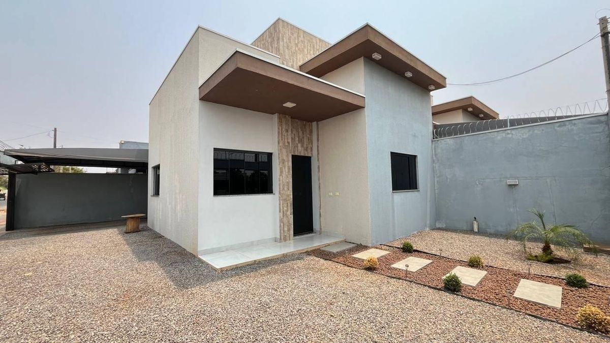 Casa com 2 quartos, Santa Clara - Sorriso