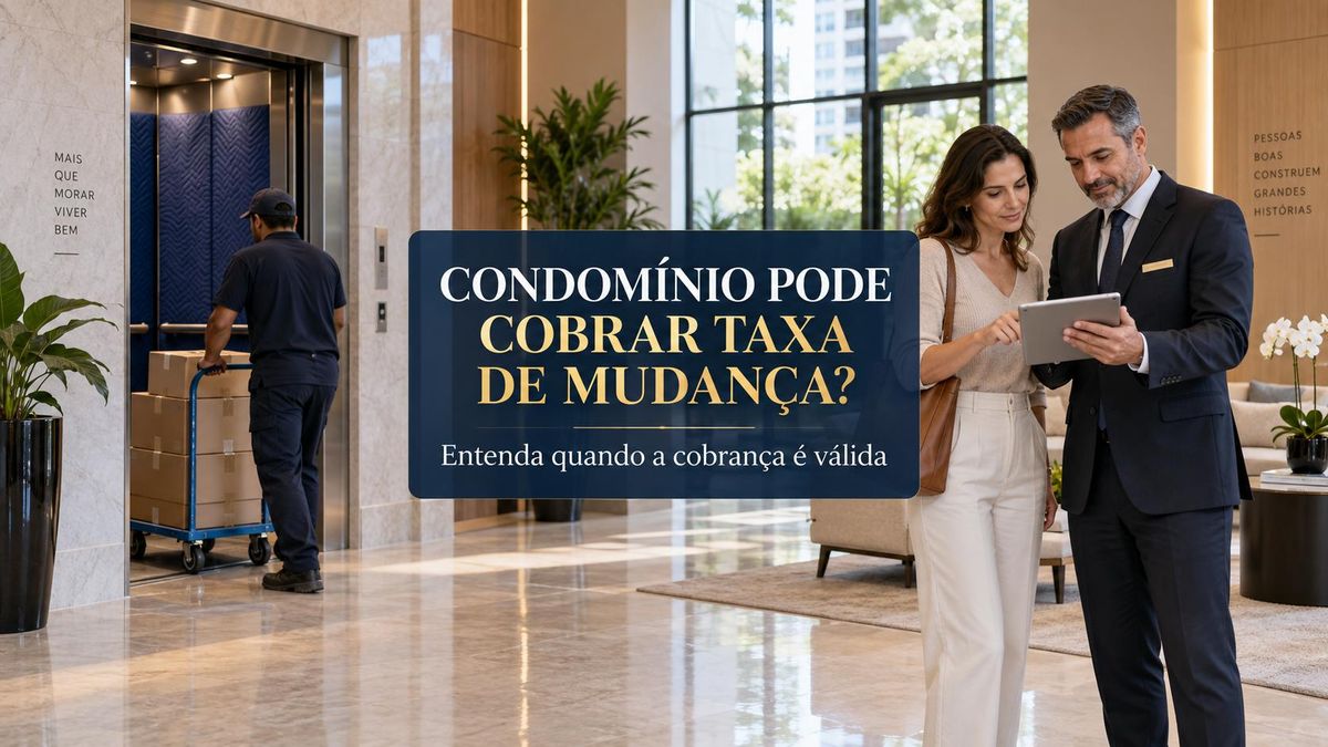 Condomínio pode cobrar taxa de mudança? Entenda quando a cobrança é válida