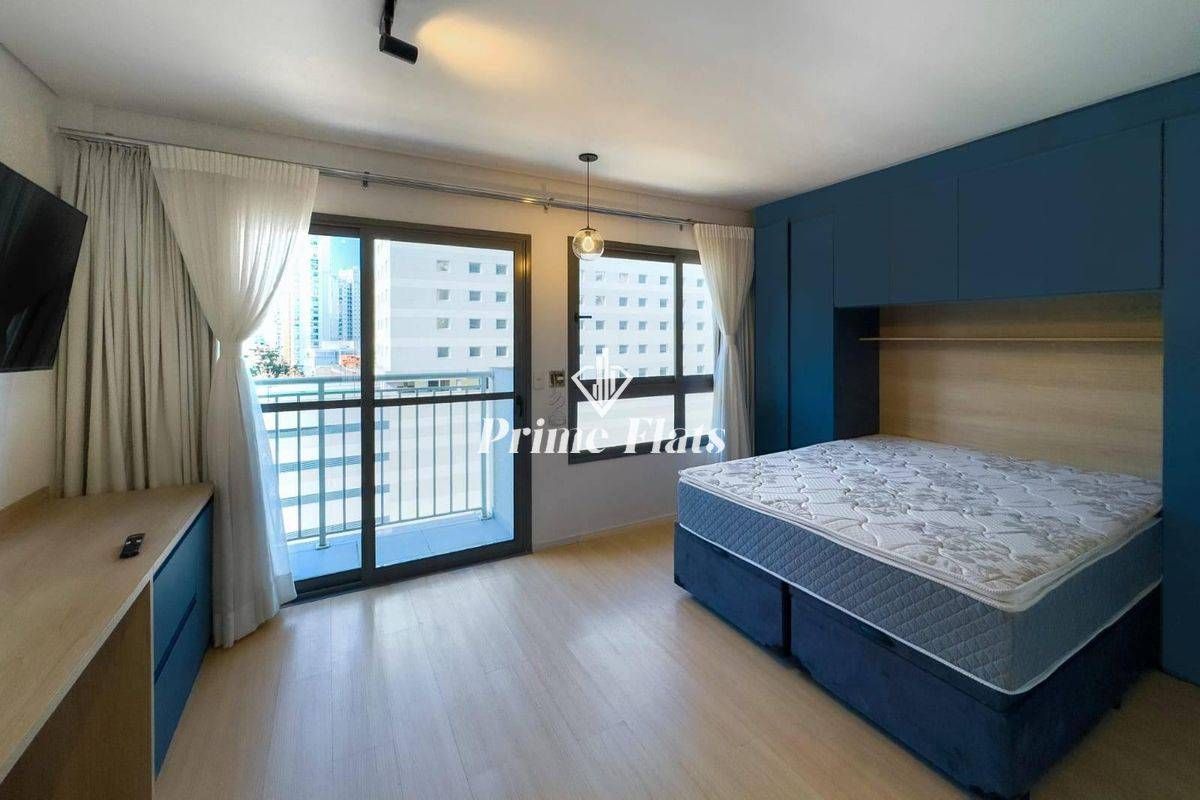 Studio mobiliado no Nex One Itaim disponível para locação, com 27m, com 1 quarto na Vila Nova Conceição - Studio em Vila Nova Conceição, São Paulo - para locação - Prime Flats Negócios Imobiliários