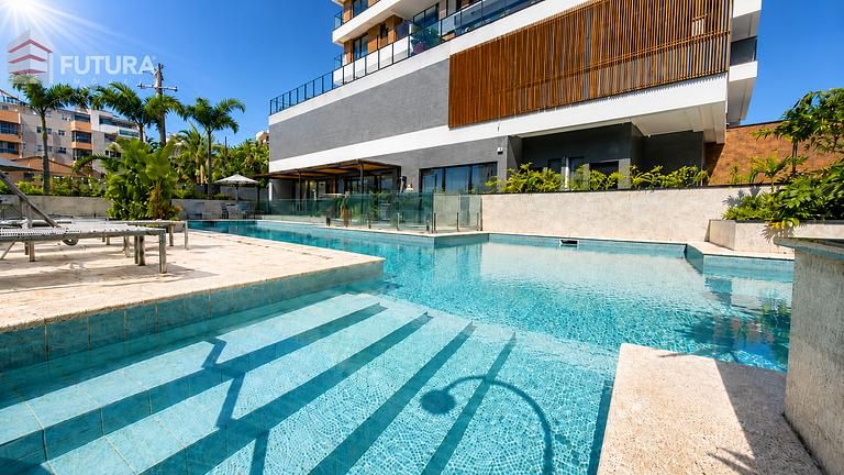 Apartamento 3 quartos em Bombas, Bombinhas: 50m da Praia com Churrasqueira e Vista Mar - Apartamento em Bombas, Bombinhas - para temporada - PAULA CRISTINA DA SILVA MINELLA NEGOCIOS IMOBILIARIOS LTDA