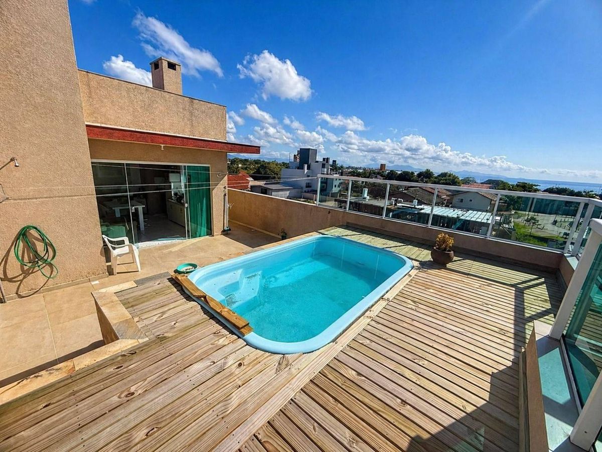 Cobertura com 3 dormitórios à venda, 120 m² por R$ 1.050.000,00 - Jardim Perola do Atlântico - Itapoá/SC - Cobertura em Jardim Perola do Atlântico, Itapoá - à venda - Nossa Praia Imóveis