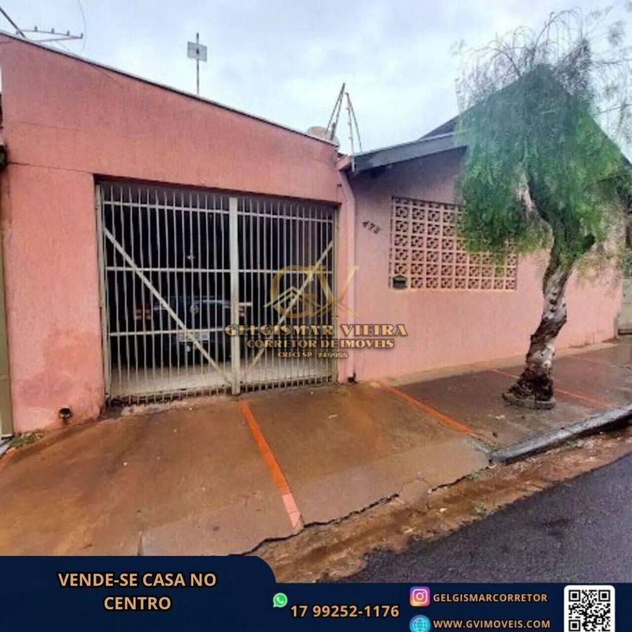 🏡 VENDE-SE CASA NO CENTRO — BEBEDOURO - SP 🏡 - Casa em Centro, Bebedouro - à venda - Gelgismar Vieira