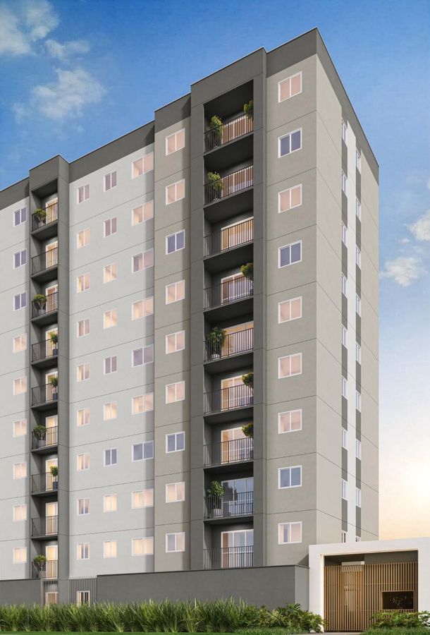 Vivaz Nações Unidas 2 | Construtora Vivaz | Lançamento | 32 metros | 02 dormitórios com varanda | sem vaga