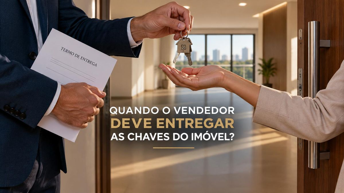 Quando o vendedor deve entregar as chaves do imóvel?