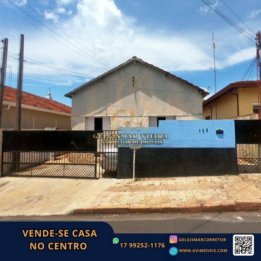 🏡 VENDE-SE CASA NO CENTRO - BEBEDOURO - SP  🏡 - Casa em Centro, Bebedouro - à venda - Gelgismar Vieira