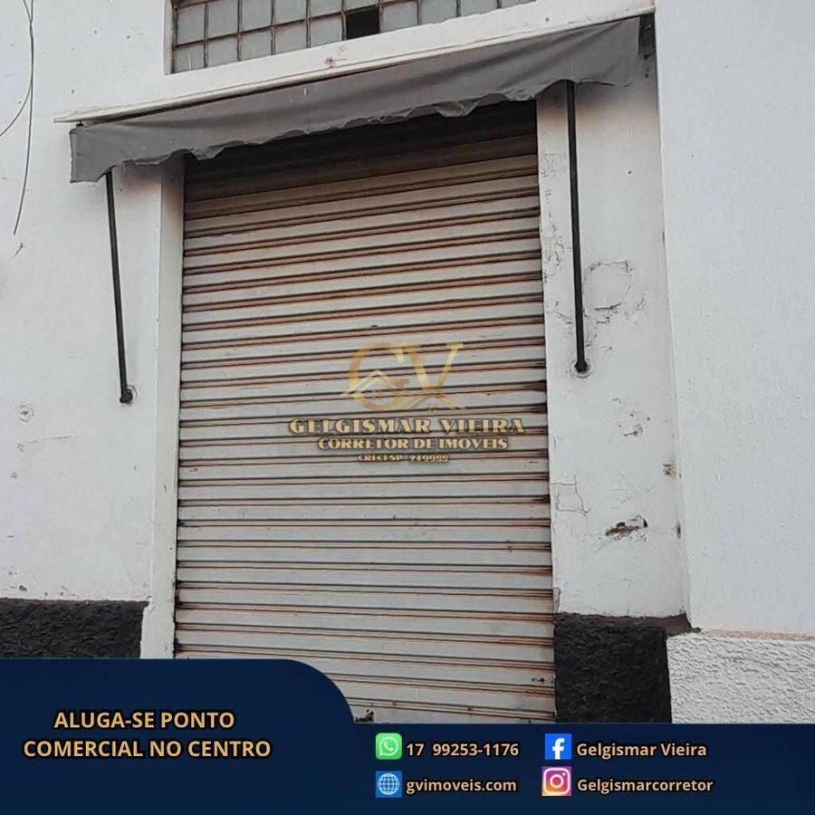 🏡 ALUGA-SE PONTO COMERCIAL NO CENTRO – BEBEDOURO - SP 🏡 - Residencial e Comercial em Centro, Bebedouro - para locação - Gelgismar Vieira