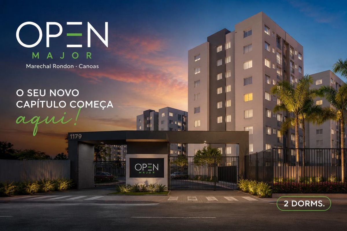 OPEN MAJOR — CANOAS/RS - Apartamento em Marechal Rondon, Canoas - à venda - RS IMOBILIARIA LTDA