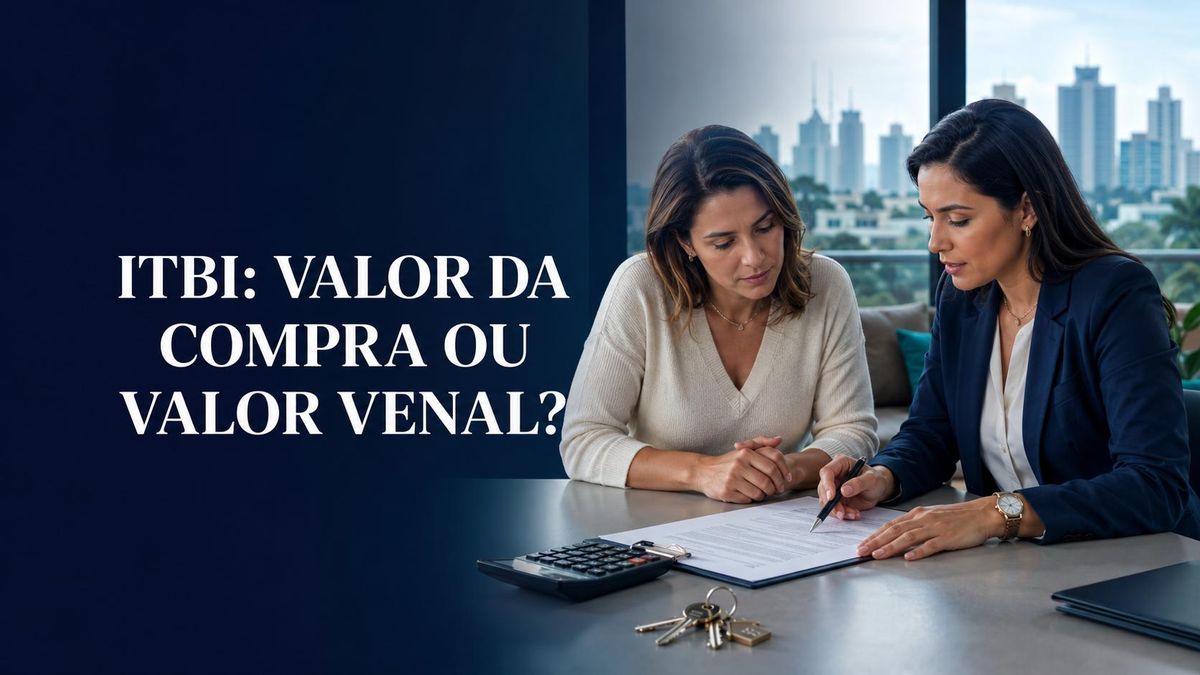 ITBI é calculado sobre o valor da compra ou valor venal?