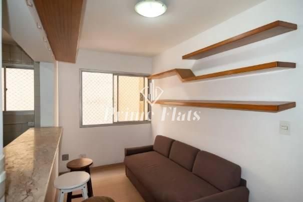Flat disponível para venda no Mont Hermon na Consolação, com 40m², 1 quarto e 1 vaga - Flat em Consolação, São Paulo - à venda - Prime Flats Negócios Imobiliários