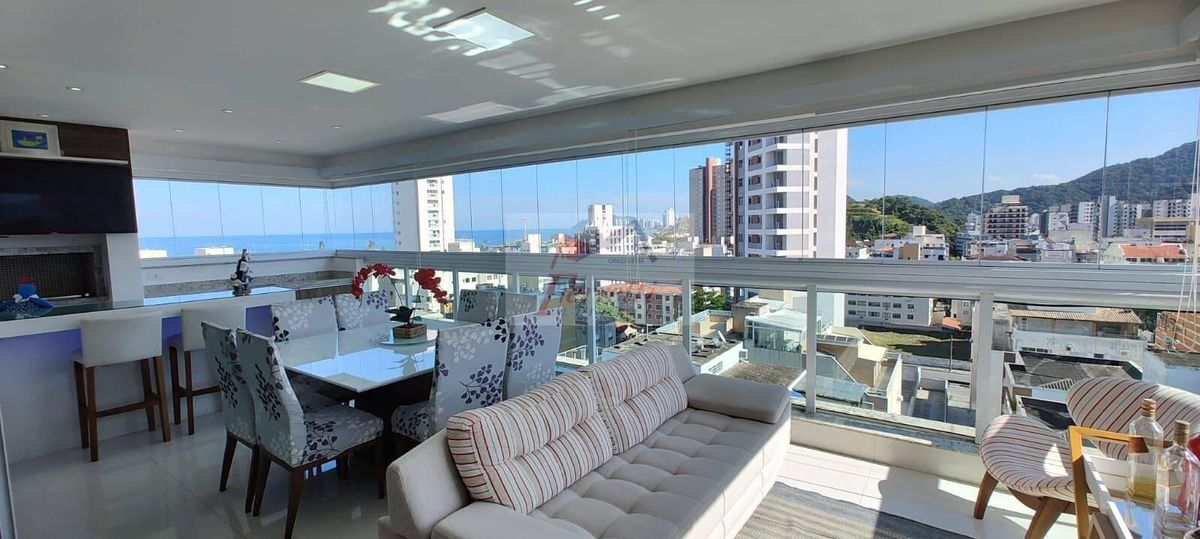 Apartamento com 3 suites decorado e climatizado à venda no bairro Enseada - Guarujá/SP