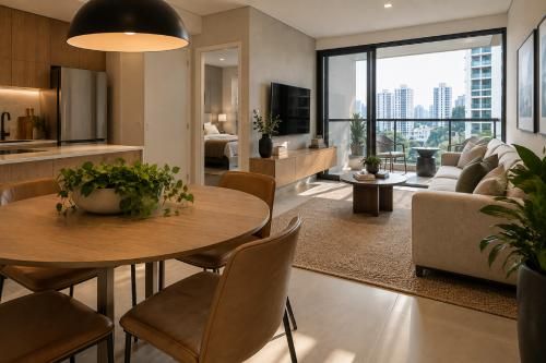 Apartamentos na Praia Brava com lazer enxuto: alternativa ao condomínio caro