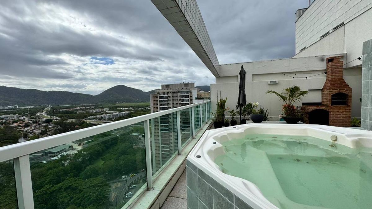 Cobertura com 4 Quartos no Condomínio Luau do Recreio no Recreio dos Bandeirantes, Rio de Janeiro - Cobertura em Recreio dos Bandeirantes, Rio de Janeiro - à venda - Ativa Imobiliária LTDA
