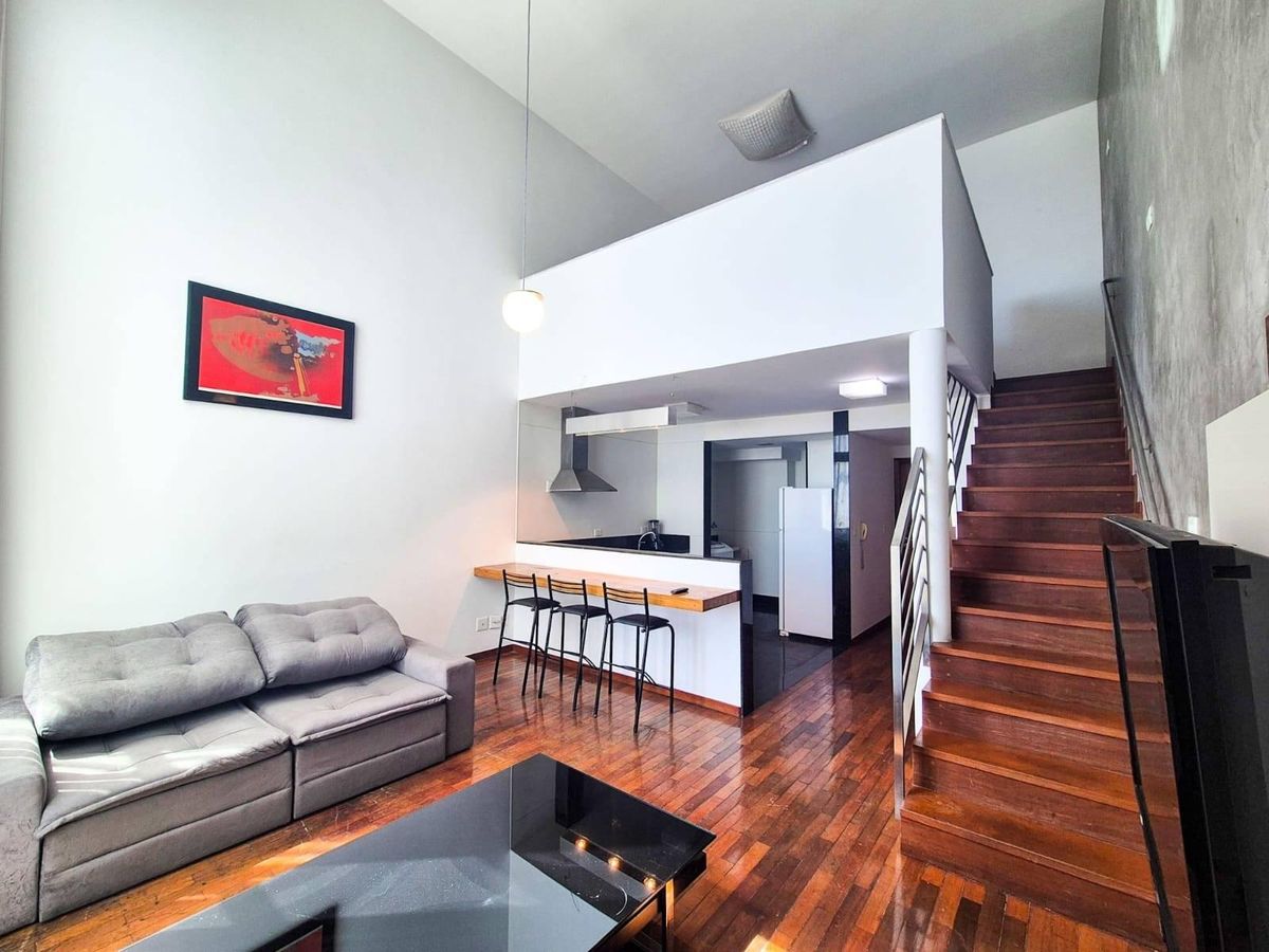 Apartamento 1 suíte, 2 vagas de garagem Aluguel e venda- Belvedere - Flat/Loft/Estúdio em Belvedere, Belo Horizonte - para locação e à venda - FAI Consultoria de Imóveis Ltda