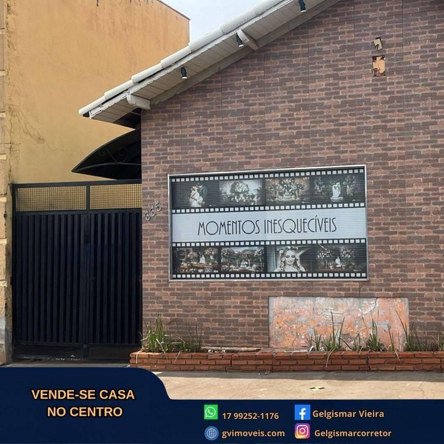 🏡 VENDE-SE CASA NO CENTRO - BEBEDOURO - SP🏡 - Casa em Centro, Bebedouro - à venda - Gelgismar Vieira