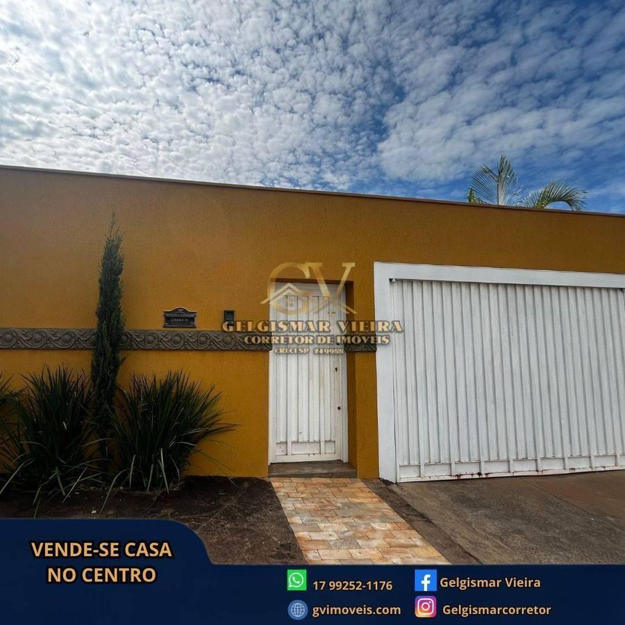 🏡 VENDE-SE CASA NO CENTRO - BEBEDOURO - SP 🏡 - Casa em Centro, Bebedouro - à venda - Gelgismar Vieira