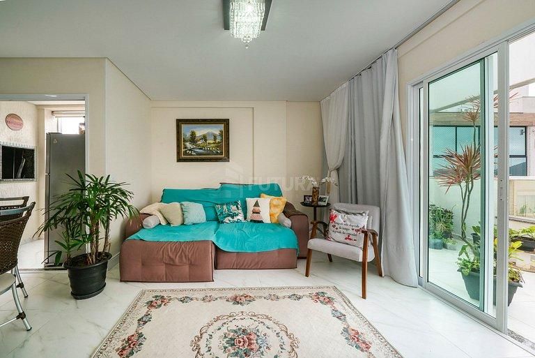 Apartamento 3 Suítes em Bombas, Bombinhas - 1 Vaga, a 330m da Praia - Apartamento em Bombas, Bombinhas - para temporada - PAULA CRISTINA DA SILVA MINELLA NEGOCIOS IMOBILIARIOS LTDA
